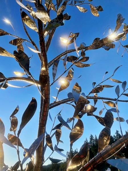 17 Foot Stainless Steel Tree
